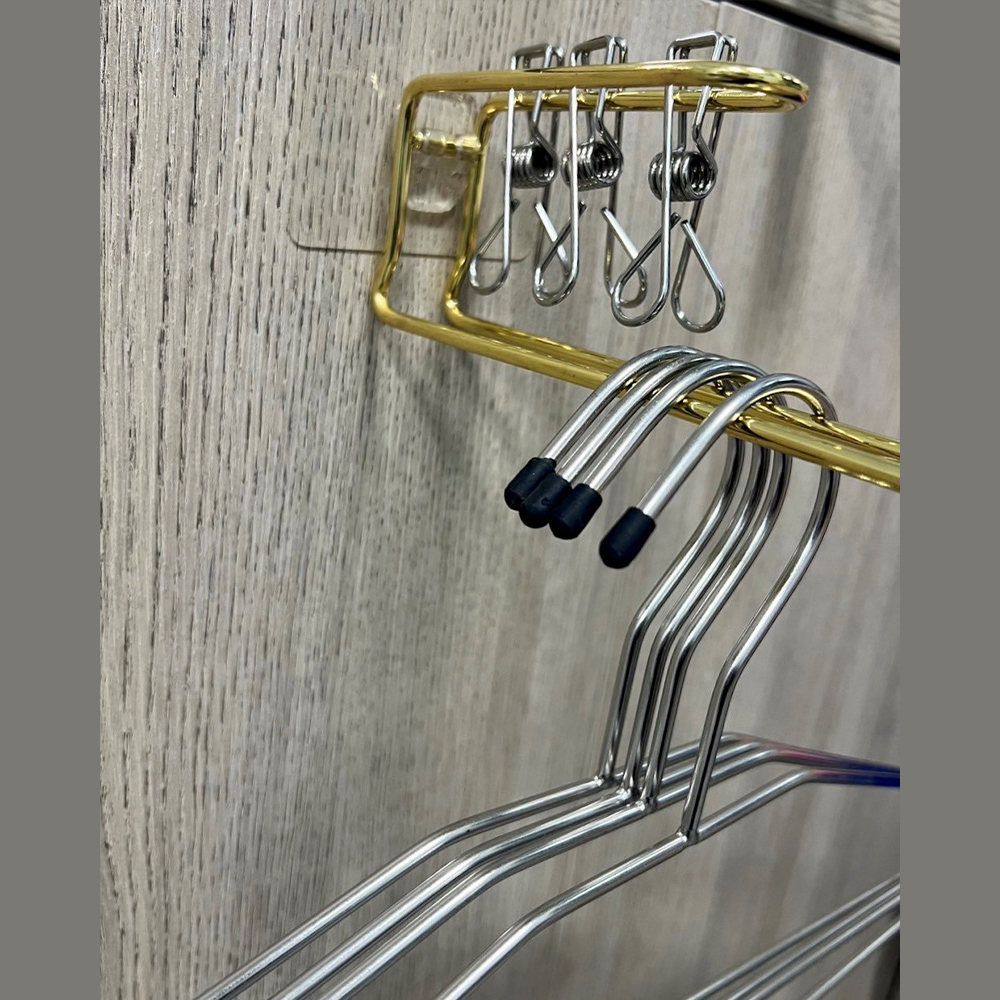 Hanger & Clip Storage Rack