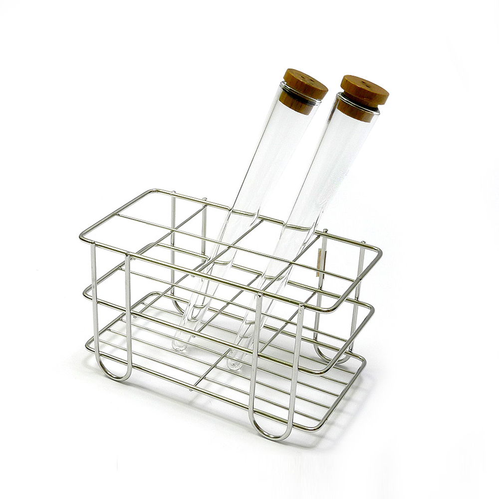laboratory stainless wire test tube rack